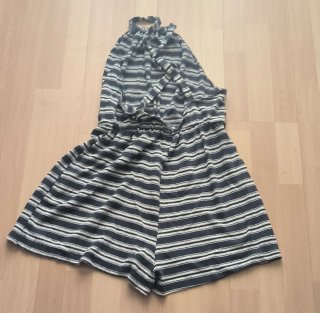 Mono corto a rayas Pull&Bear