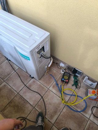 Instalación de aíre acondicionado