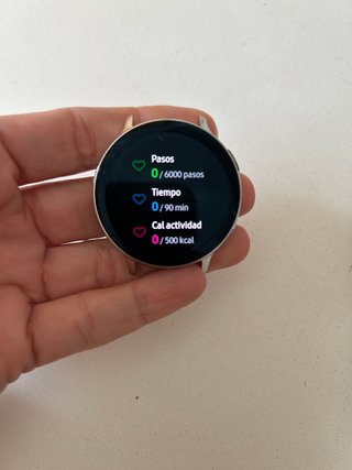 Samsung Galaxy Watch Active 2 Negro/Plata