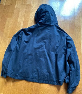 Chaqueta Corta Primark Azul con Capucha L - XL