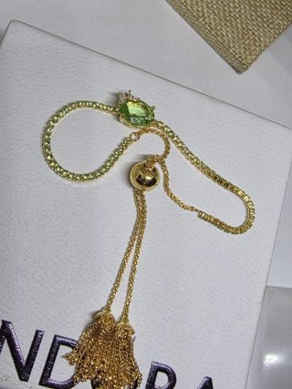 Pulsera Pandora herbario Piedra Verde