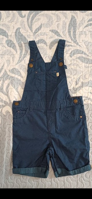 Peto niño azul estampado 98 cm