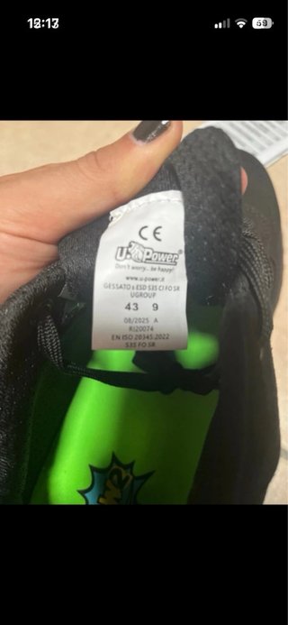 Scarpe Antinfortunistiche U-Power Nere