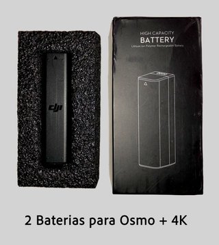 DJI OSMO PLUS Cámara 4K de 12 MP y accesorios