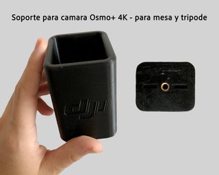 DJI OSMO PLUS Cámara 4K de 12 MP y accesorios