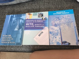 Lote Libros Normativa Industrial RITE