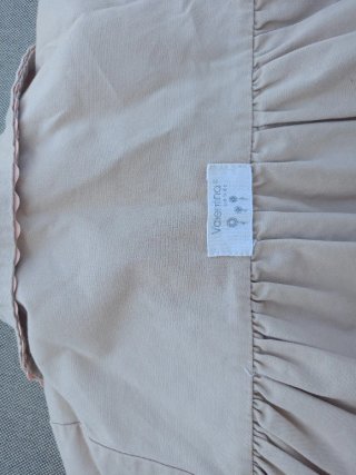 Gabardina niña Valentina beige 2 años