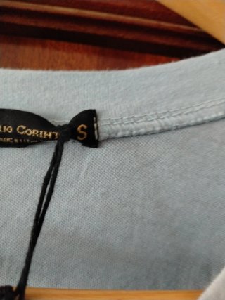 Camiseta chico azul