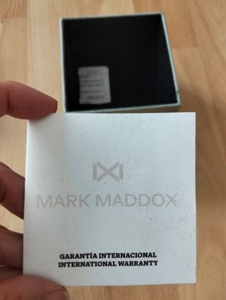 Reloj Mark Maddox Azul y Plateado