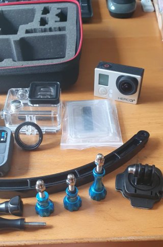 GoPro Hero 3+ Black + accesorios