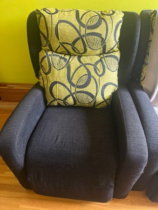 2 Sillones Reclinables Tela