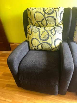 2 Sillones Reclinables Tela