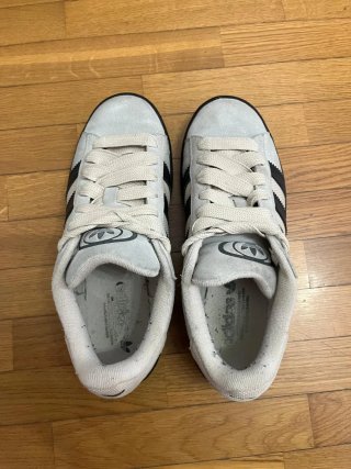 Zapatillas Adidas Campus Grises y Negras