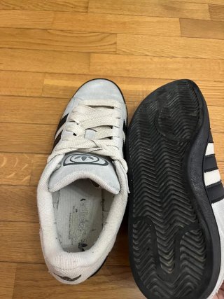 Zapatillas Adidas Campus Grises y Negras