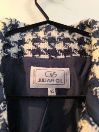 Chaqueta JULIAN GIL Houndstooth Talla L