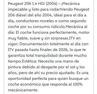 Peugeot 206 2004