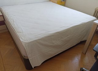 Sábana cama de matrimonio 90% algodón