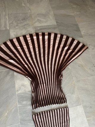 Conjunto Zara punto rayas S