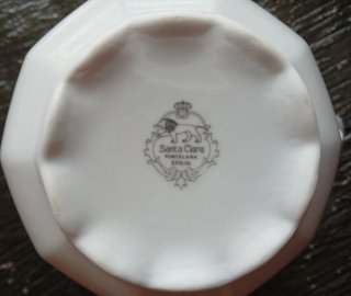 Juego de Café Porcelana Santa Clara