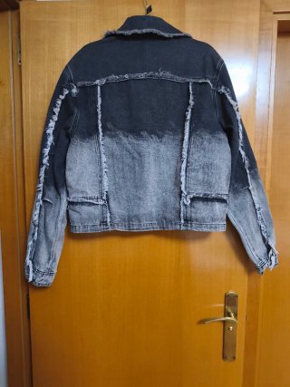 Cazadora vaquera desgastada Talla L