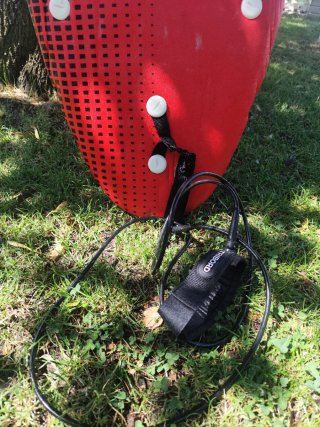 Tabla de surf roja