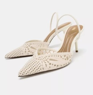 Zapatos SIN USAR destalonados beige