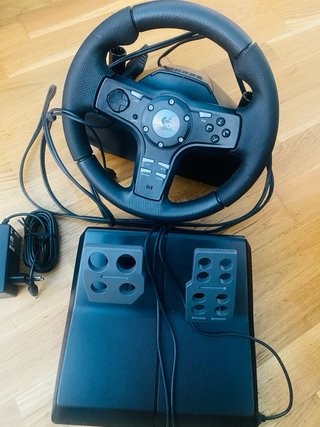 Volante Logitech Driving Force EX PS3/PS2