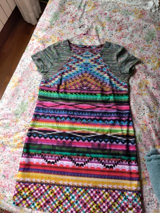 Vestido Custo Barcelona Multicolor Talla 3=L