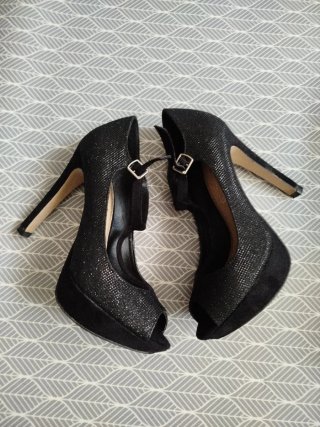 Sandalias Mary Paz Talla 38 Glitter