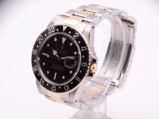 ROLEX GMT Master 16753 Acero y Oro Nipple Dial