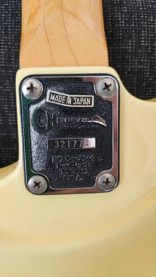Charvel Japonesa Años 80 - Modelo 3DR