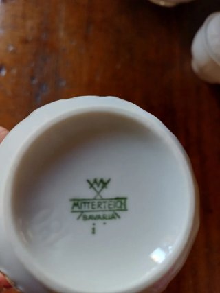 Servizio caffè Mitterteich Bavaria vintage
