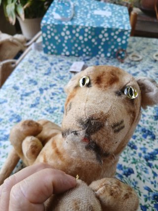 Peluche Tigre Naranja Rayas