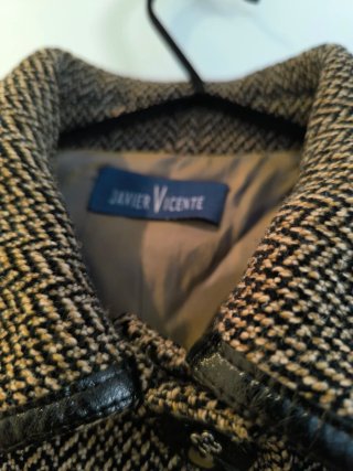 Chaqueta Javier Vicente Beige/Marrón