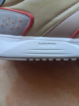 Zapatillas Hoff Talla 39 Beige y Rosa