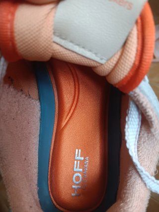 Zapatillas Hoff Talla 39 Beige y Rosa