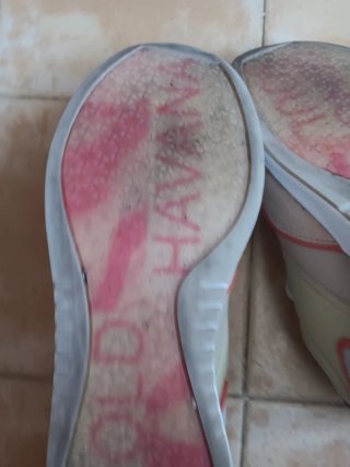 Zapatillas Hoff Talla 39 Beige y Rosa
