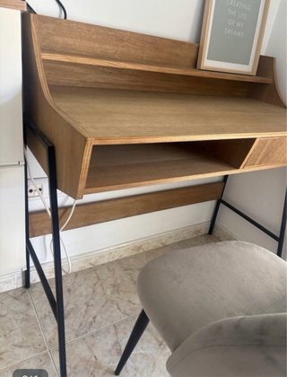 Escritorio Sklum Madera y Metal