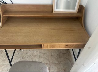 Escritorio Sklum Madera y Metal