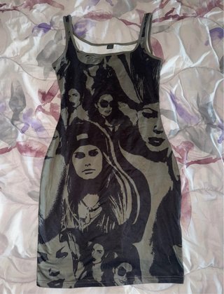 Vestido ajustado sexy estampado