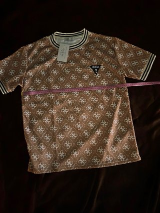 Conjunto Guess Marrón y Blanco