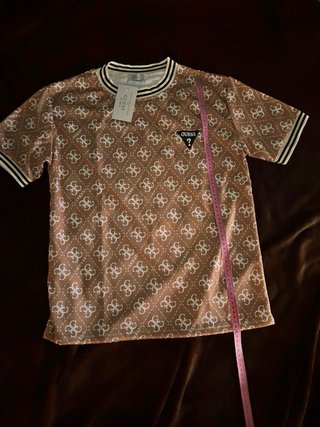 Conjunto Guess Marrón y Blanco