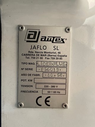 Desplegadora Autex Lider Plus + mesa de corte