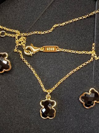 Conjunto Tous Colar e Brincos Novos