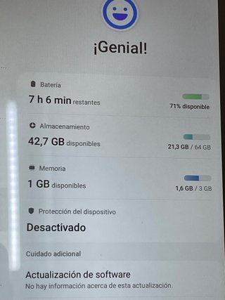 Samsung Galaxy Tab A7 LTE Negro