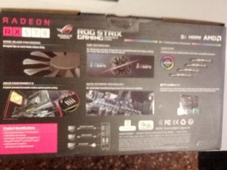 Tarjeta Gráfica ASUS ROG Strix RX 570 8GB