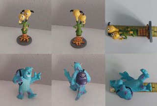 Figuras Monstruos S.A. PVC