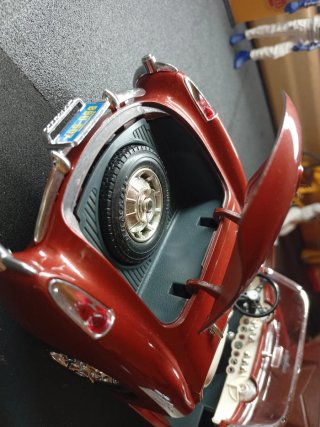 Chevrolet Corvette 1957 Burago 1/18