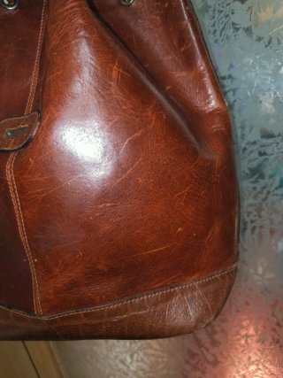 Borsa El Campero pelle anni 80 LEGGI