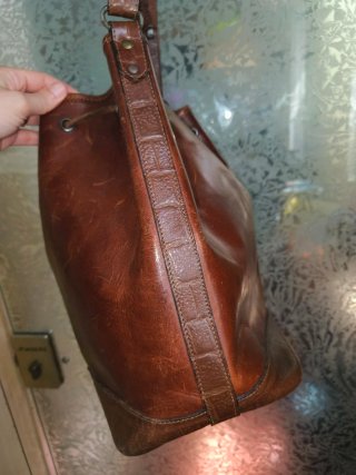 Borsa El Campero pelle anni 80 LEGGI
